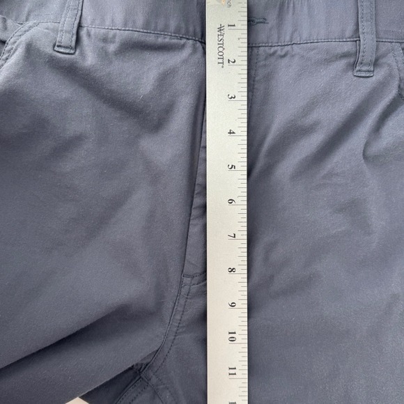 Orvis Chino Pants Mens 42x30 Navy Blue Straight Leg 5-Pocket Outdoor Utility - Picture 7 of 10